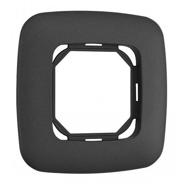 Рамка на 1 пост arte milano am-505.05 505.05-1.black